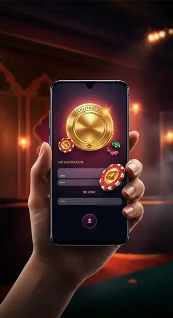 Registration form on Tangiers Casino website, showing fields for secure account creation and a welcome bonus banner.